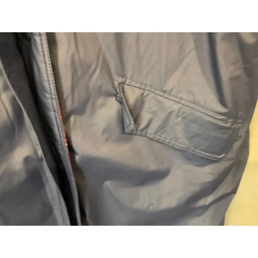 Vintage‎ Weather Protection Long Trench Coat Women's L Polyester Plaid Liner